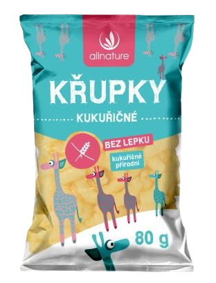 ALLNATURE Křupky kukuřičné 80 g