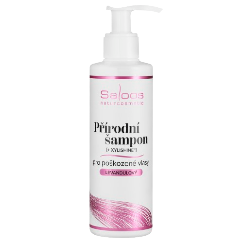 Fotografie SALOOS Přírodní šampon pro poškozené vlasy 200 ml