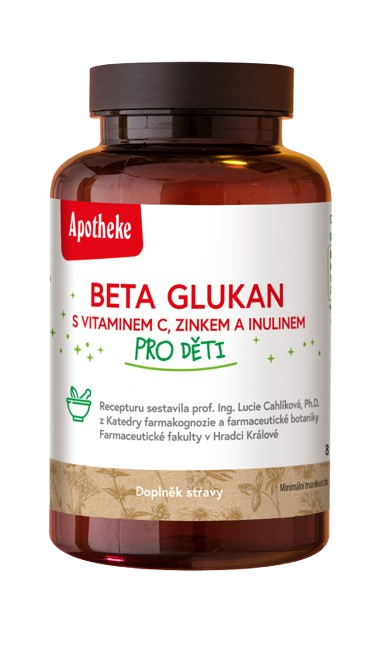 APOTHEKE Betaglukan pro děti 120 tobolek