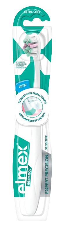 Fotografie ELMEX Sensitive Expert Precision ultra soft zubní kartáček