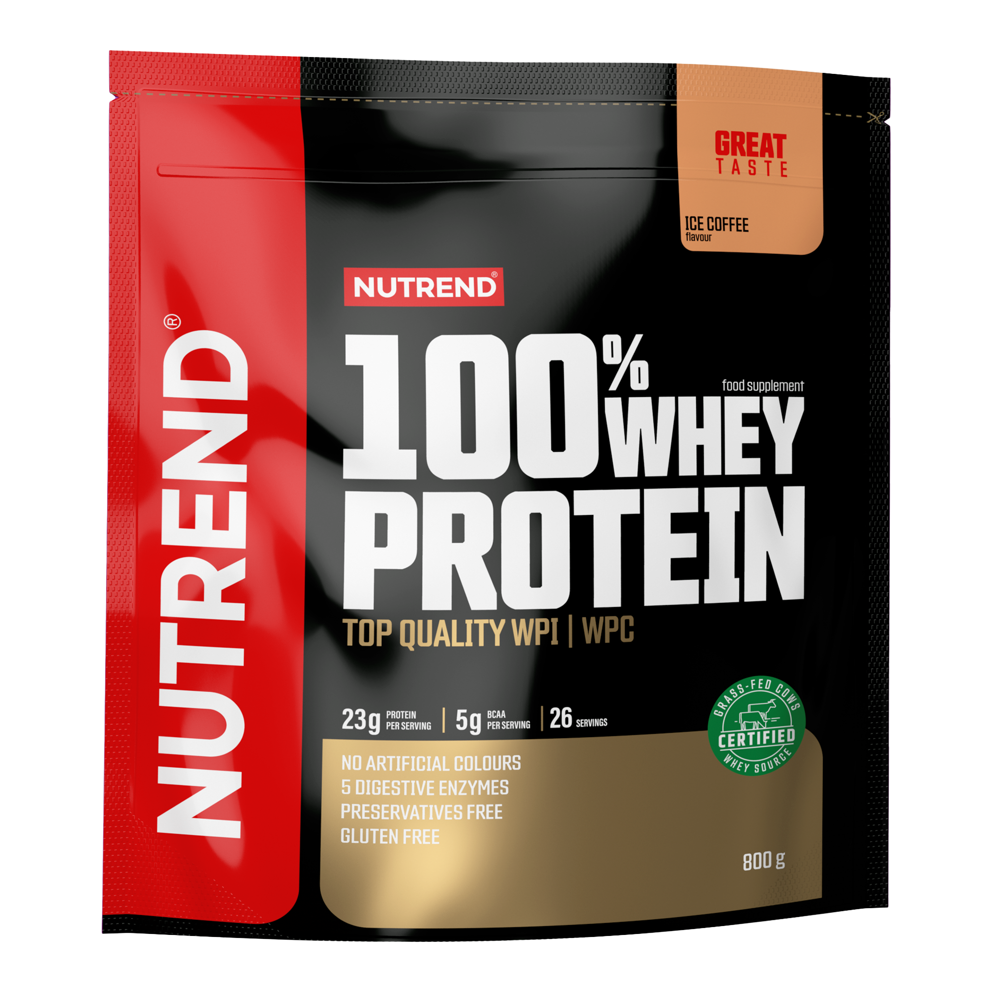 NUTREND 100% Whey Protein Ice Coffee 800 g