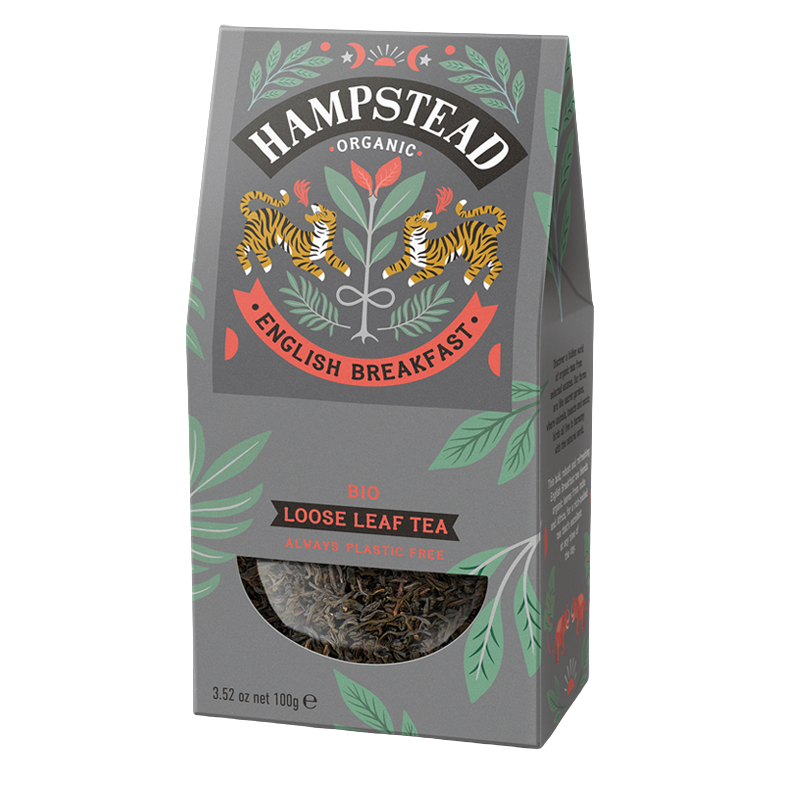HAMPSTEAD TEA BIO English Breakfast sypaný čaj 100 g
