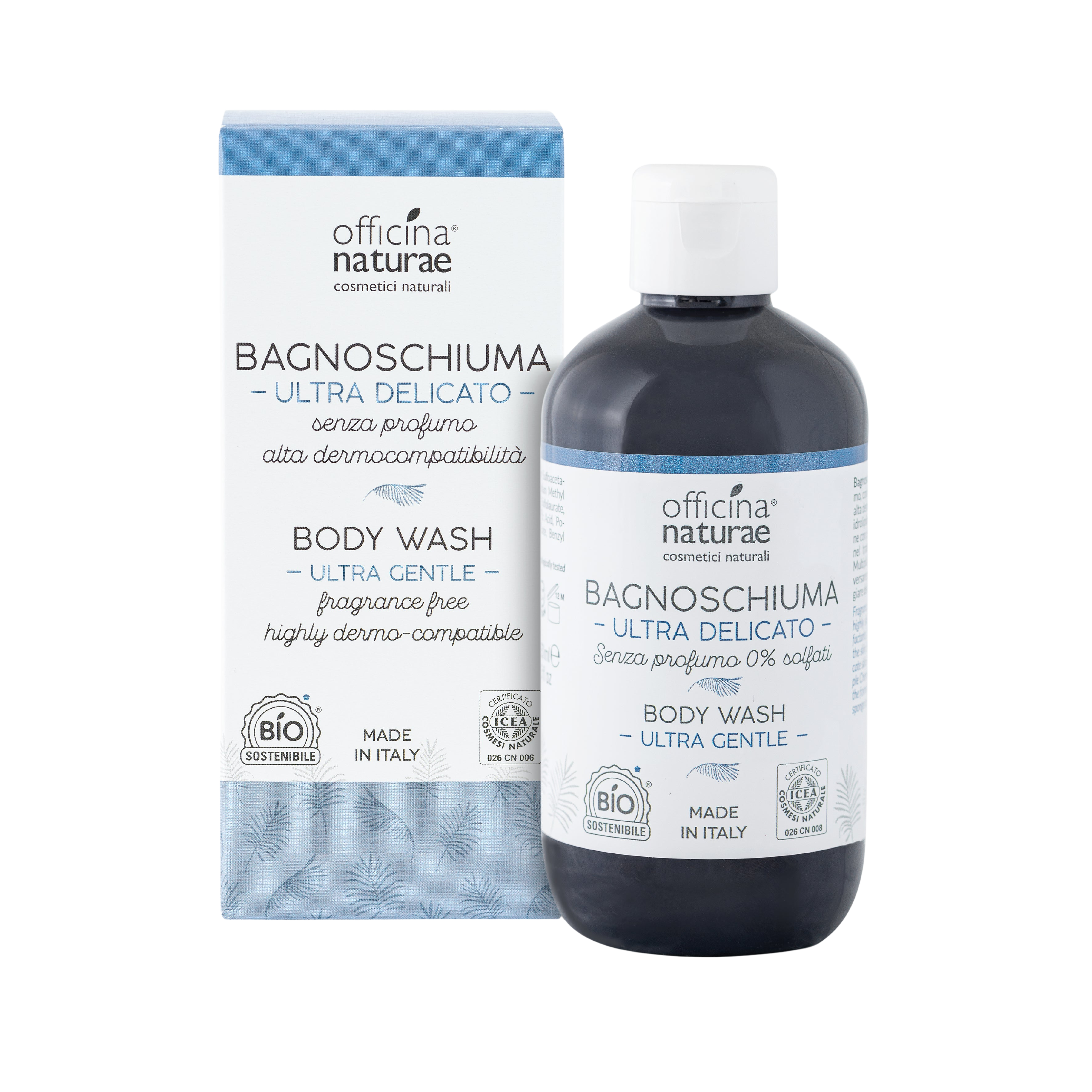 Fotografie OFFICINA NATURAE Sprchový gel pro velmi citlivou pokožku Ultra Delicato 250 ml