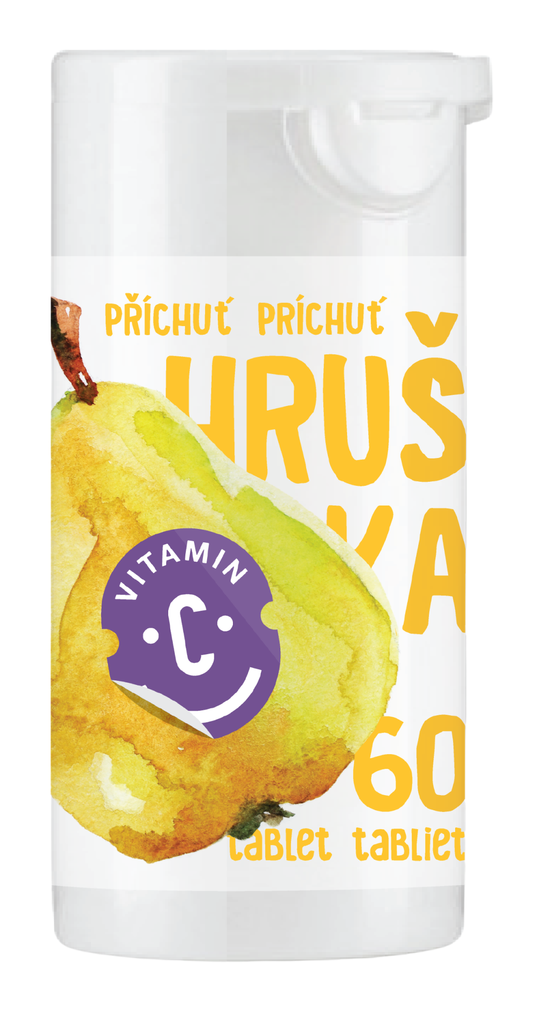 PANGAMIN Rapeto C-Vitamin 100 mg - Hruška se sukralózou 60 tablet