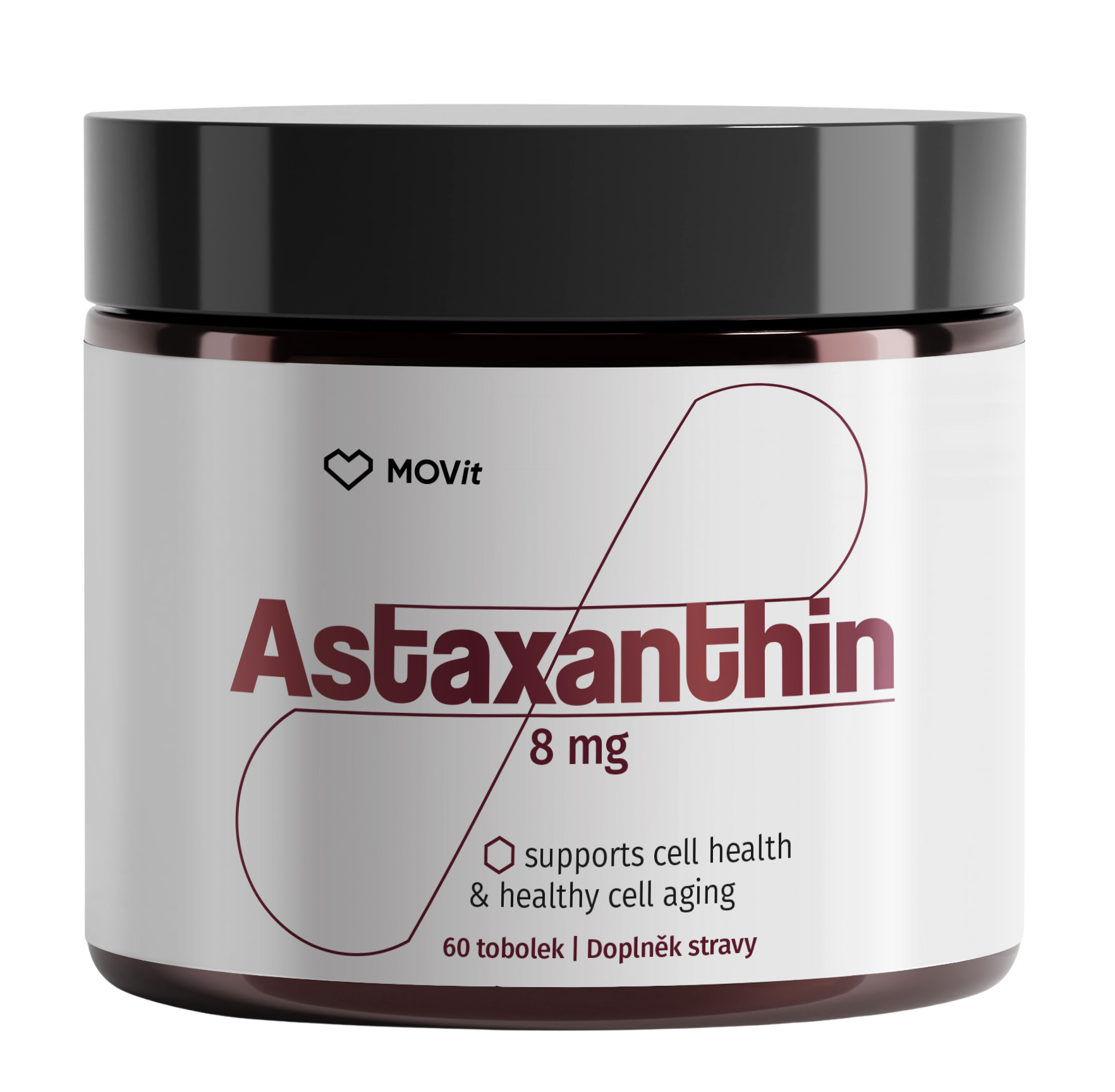 MOVIT ENERGY Astaxanthin 8 mg 60 tobolek