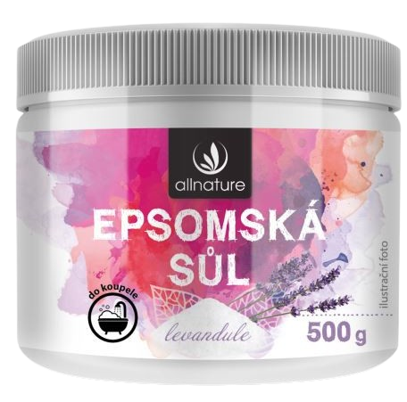 ALLNATURE Epsomská sůl Levandule 500 g