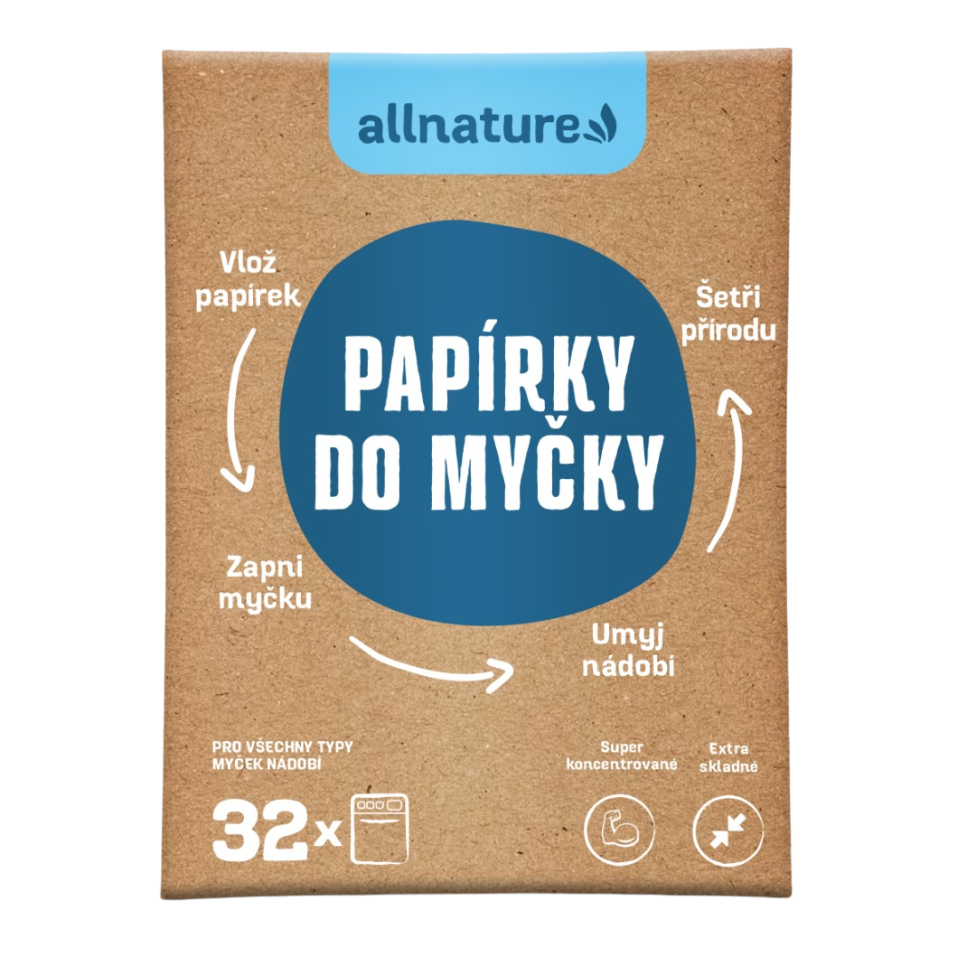 ALLNATURE Allnature Papírky do myčky 16 ks