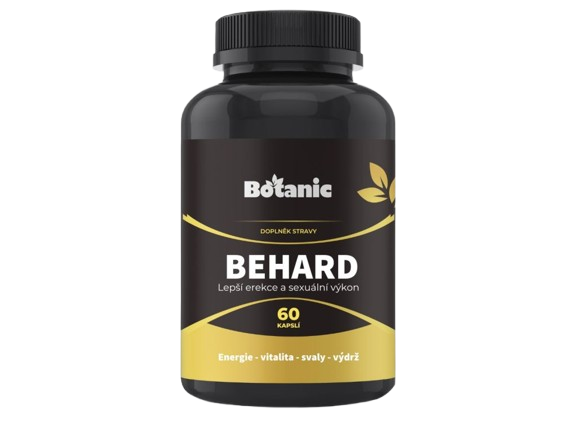 BOTANIC BeHard - Lepší erekce a sexuální výkon 60 kapslí