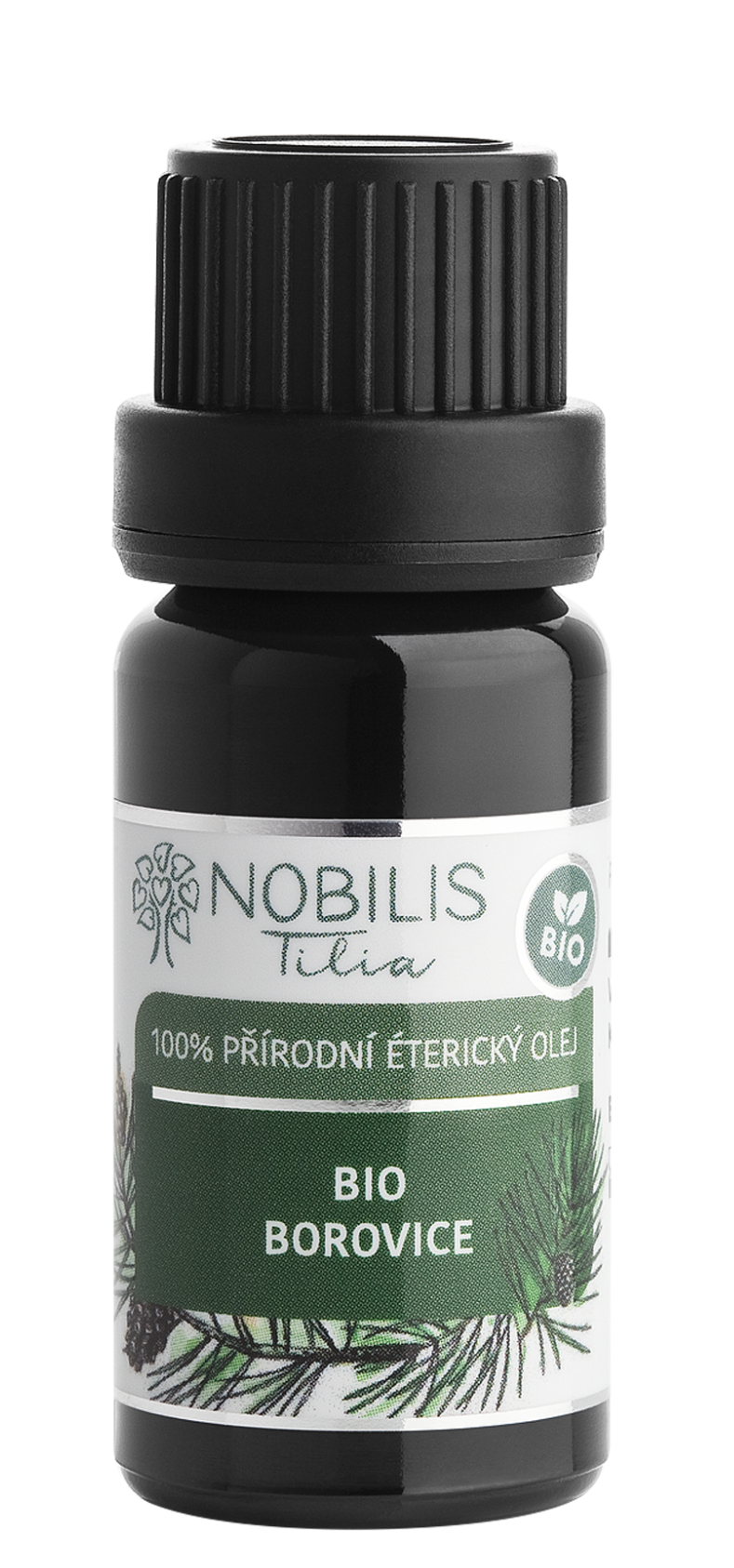 Fotografie Nobilis Tilia BIO Borovice 100% přírodní éterický olej 10 ml