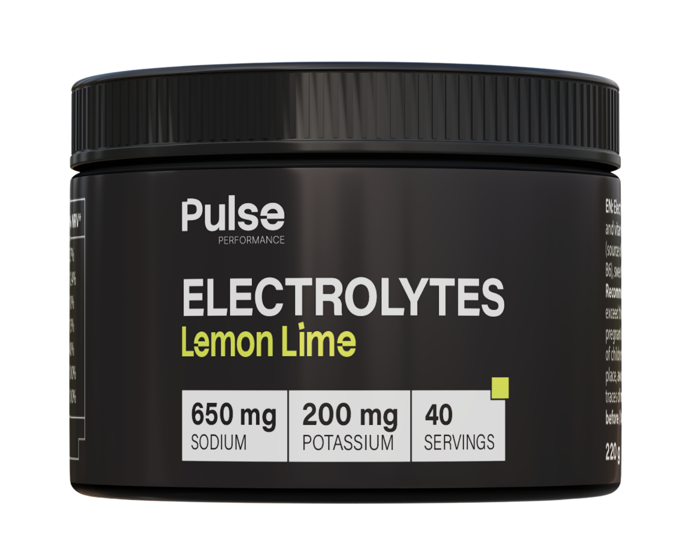 PULSE PERFORMANCE Electrolytes Lemon Lime 220 g