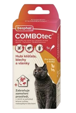 Fotografie BEAPHAR Combotec Spot-on pro kočky a fretky 0.5 ml