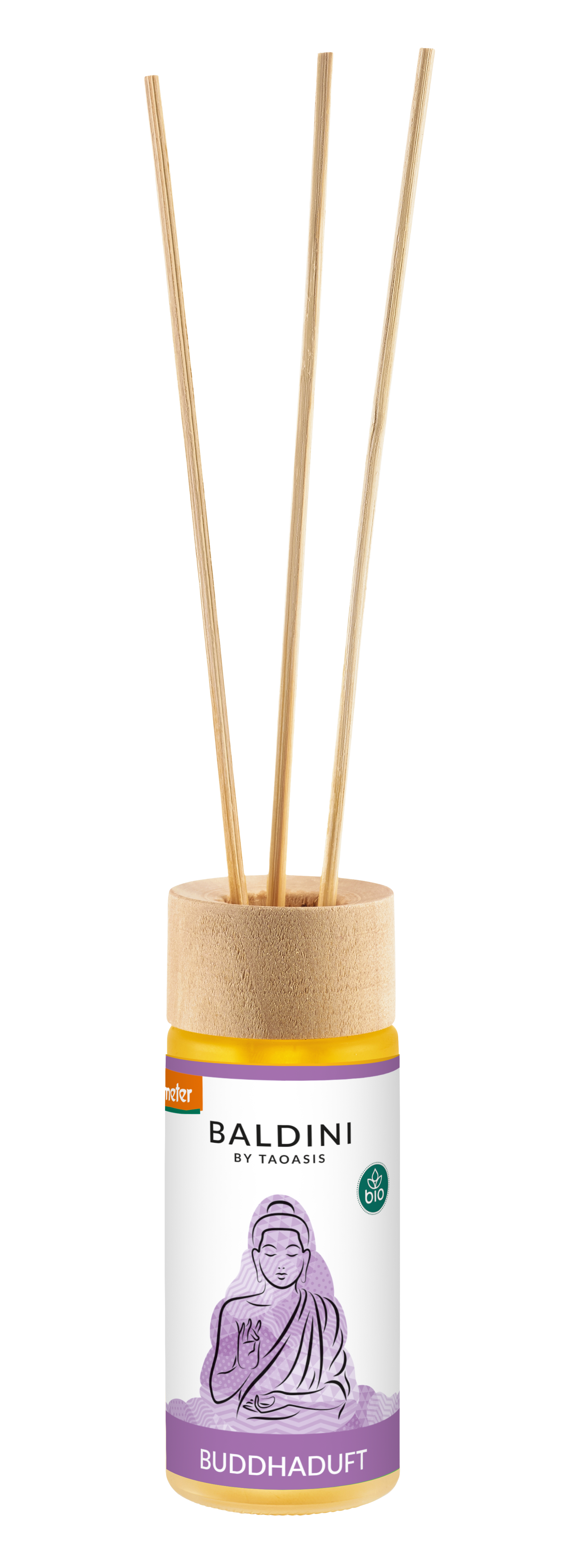 Fotografie TAOASIS Baldini Aroma difuzér s tyčinkami Buddha Scent Bio 50 ml
