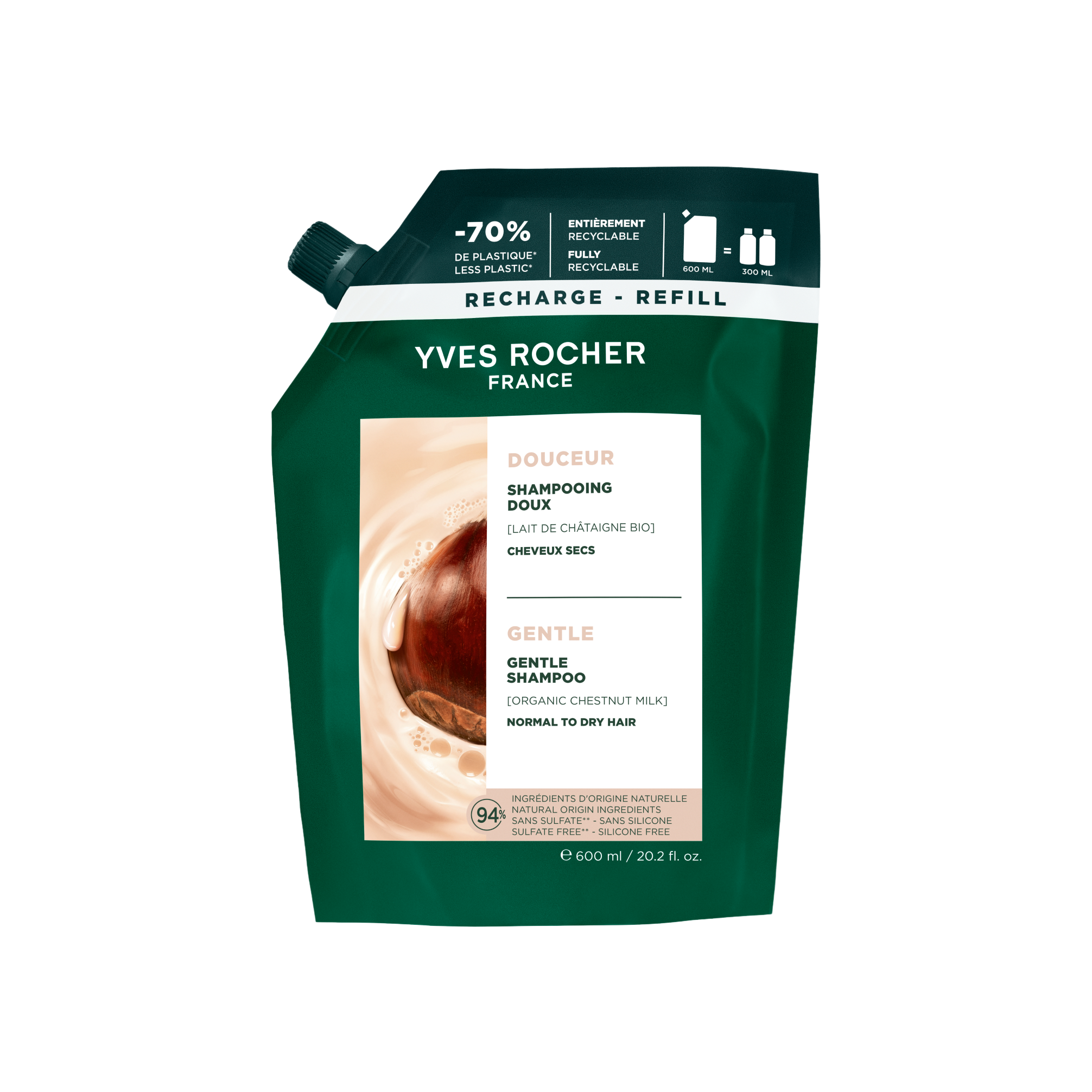 Zjemňující šampon