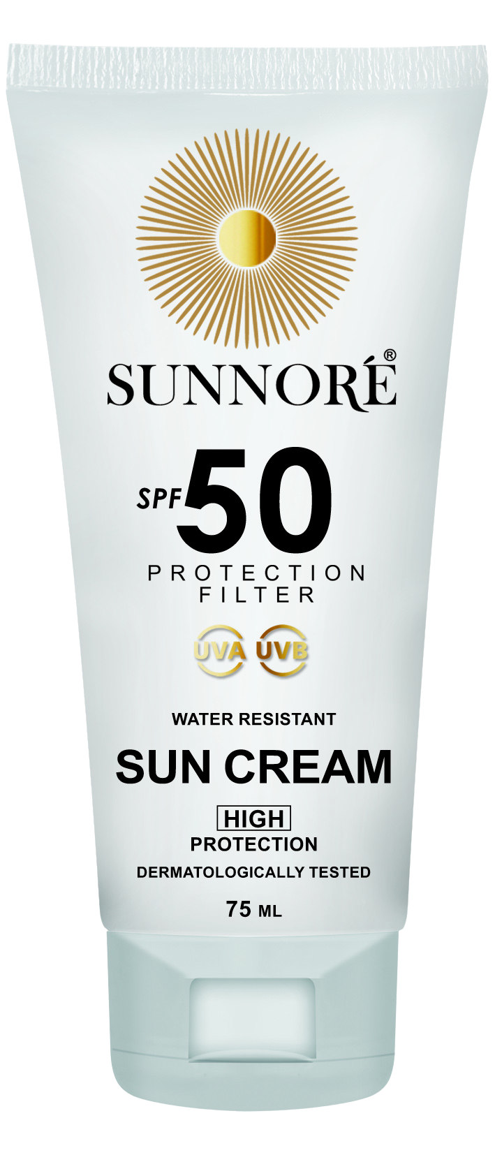 Fotografie SUNNORÉ Opalovací krém SPF 50, 200 ml