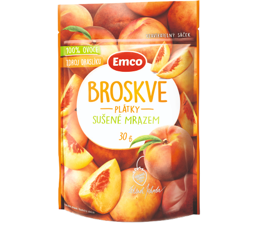 EMCO Mrazem sušené broskve 30 g