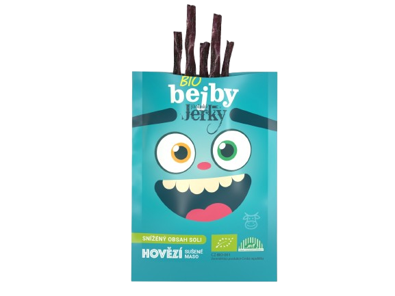 JIHOČESKÉ JERKY BIO hovězí bejby 20 g