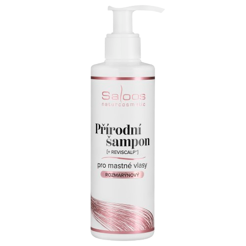 Fotografie SALOOS Přírodní šampon pro mastné vlasy 200 ml