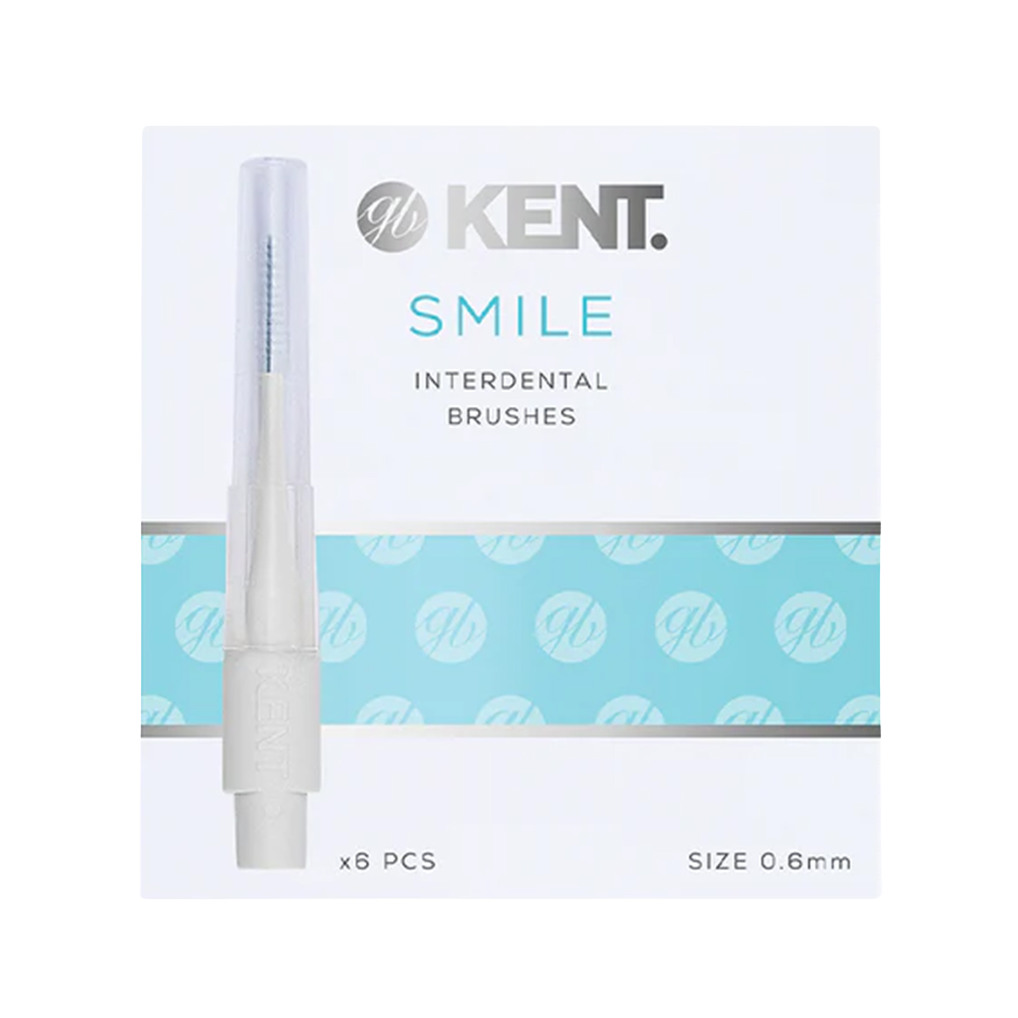 GB KENT & SONS PLC Mezizubní kartáčky SMILE 0,6 mm 6 ks