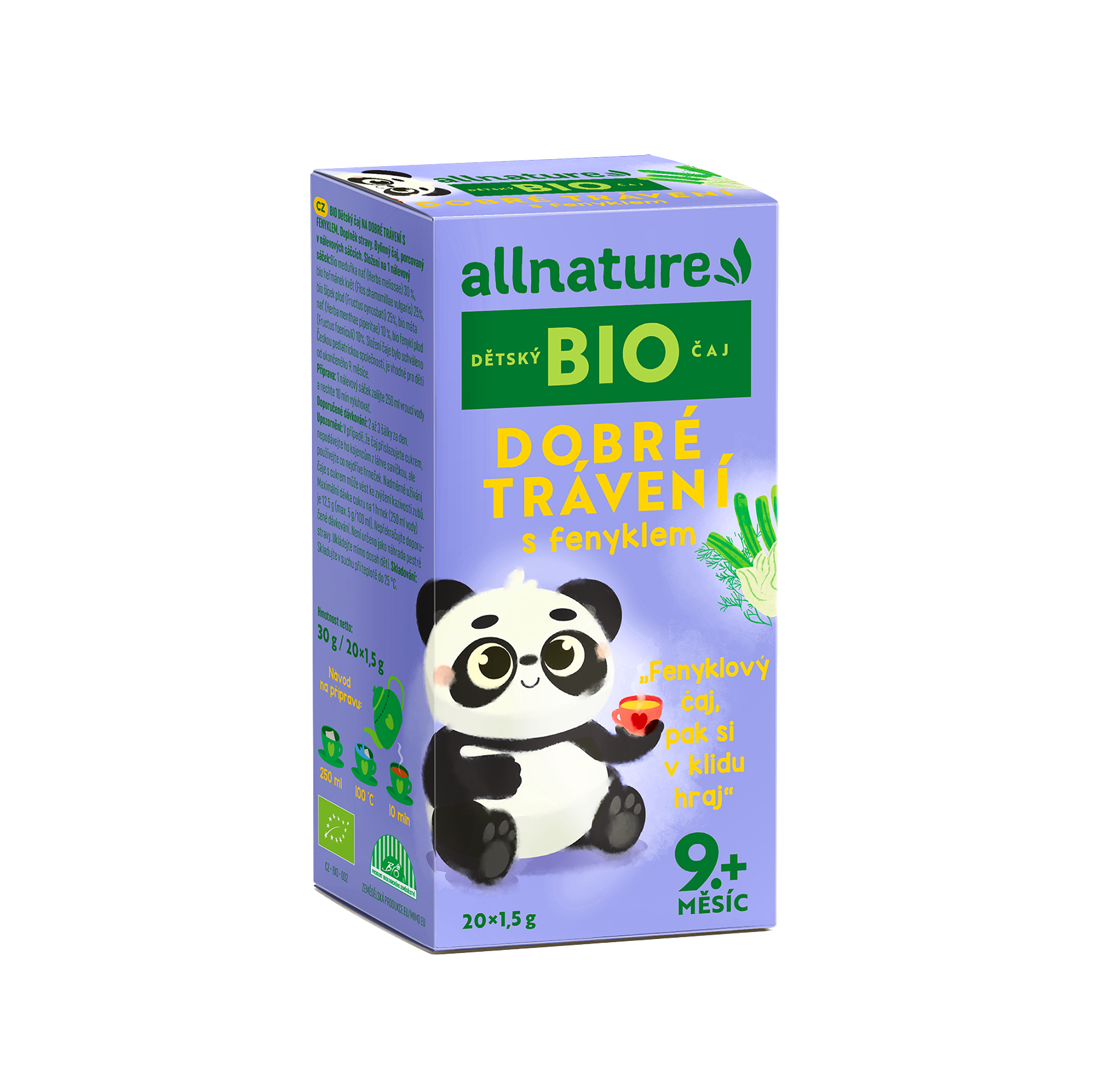 BIO Detský čaj Dobré trávenie s fenyklom