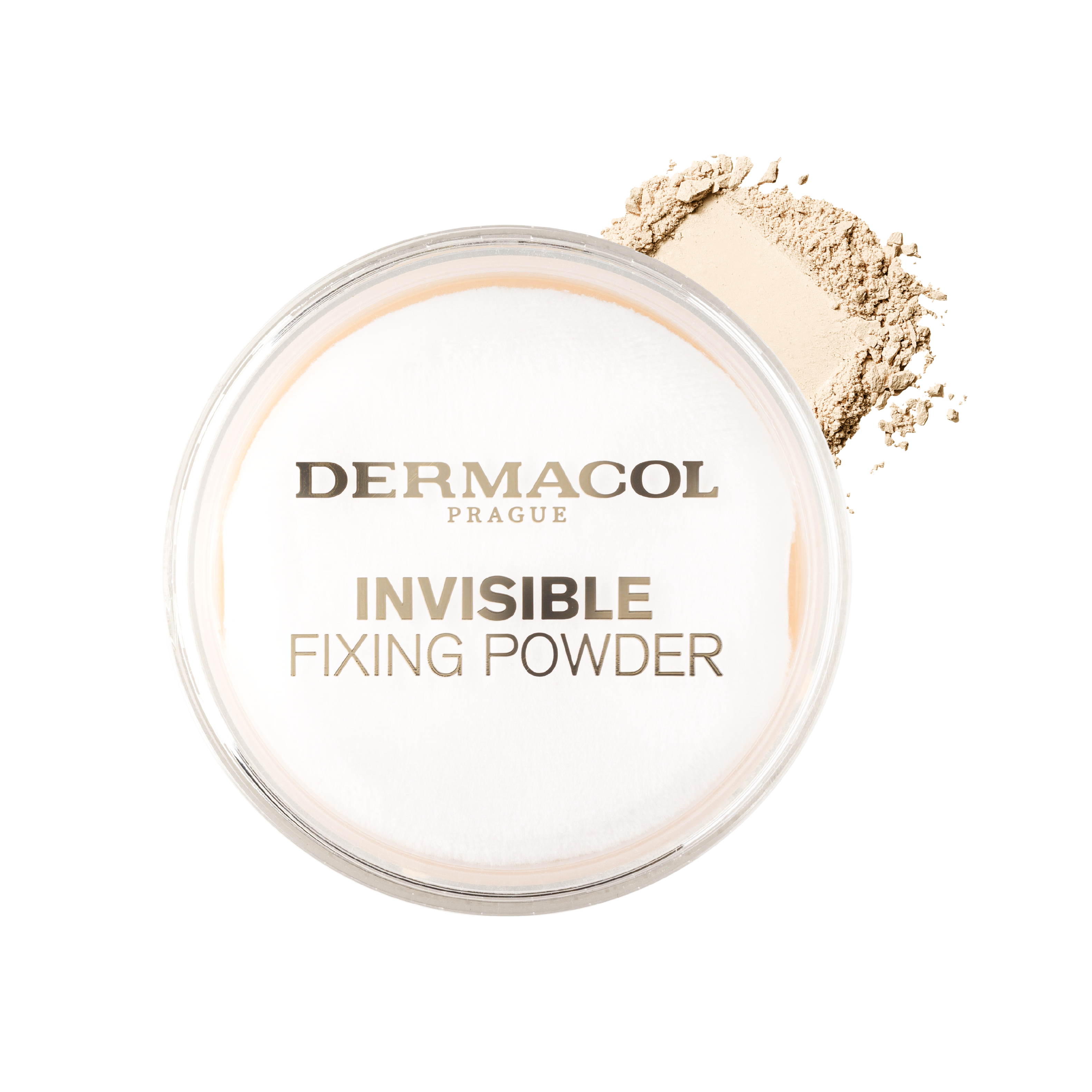 DERMACOL Transparentní fixační pudr - White 13.5 g