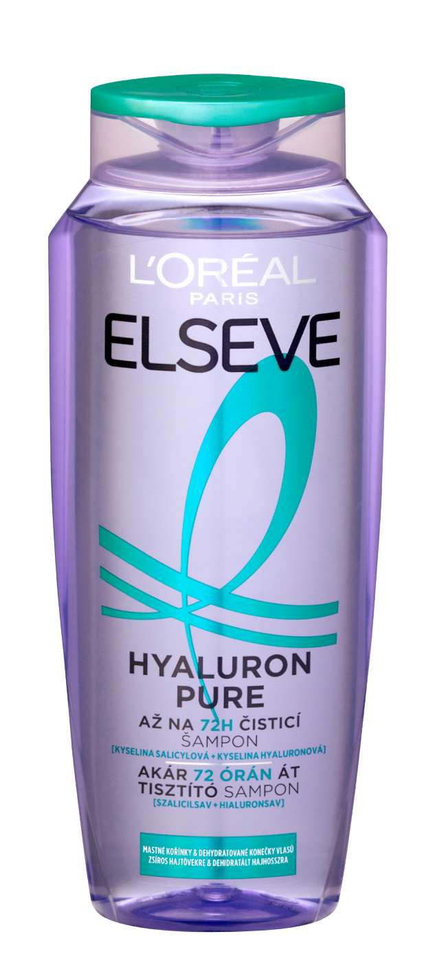 L'Oréal Paris Elseve Elseve Hyaluron Pure šampon, 400 ml