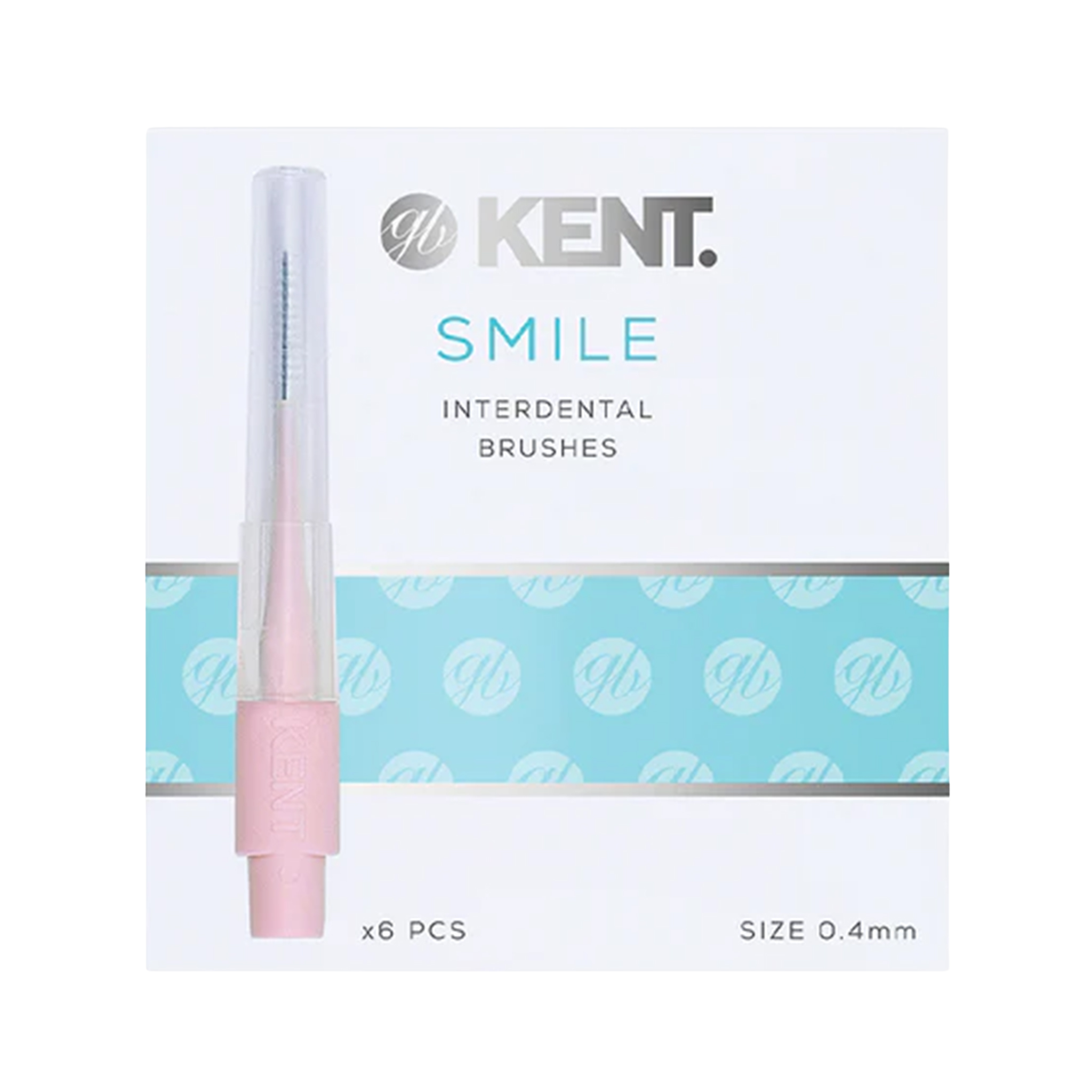 GB KENT & SONS PLC Mezizubní kartáčky SMILE 0,4 mm 6 ks