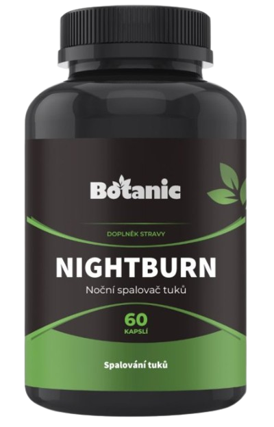 BOTANIC NightBurn - Noční spalovač tuků 60 kapslí