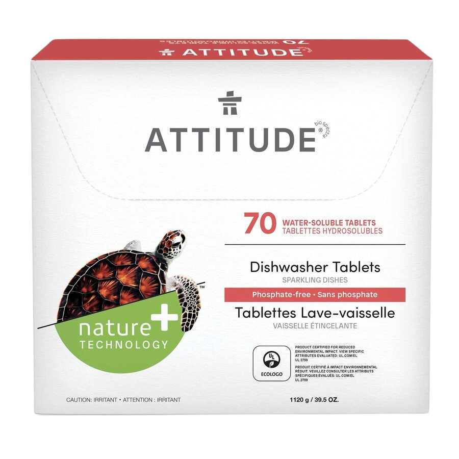 Attitude Tablety do myčky bez fosfátů 70 ks