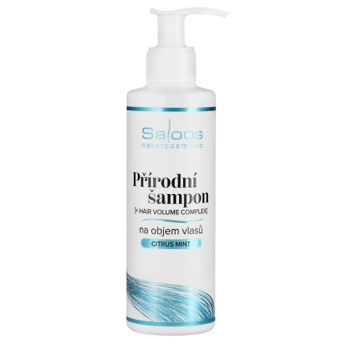 Fotografie SALOOS Přírodní šampon na objem vlasů 200 ml
