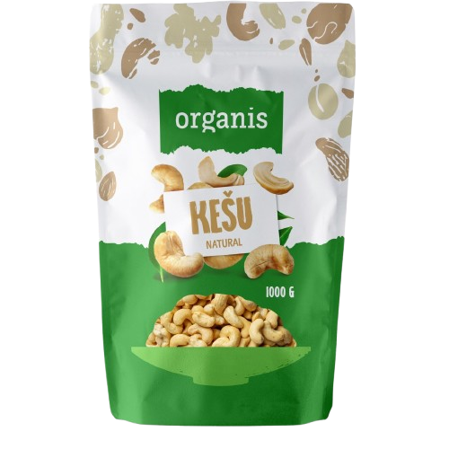ORGANIS Kešu jádra 1000 g