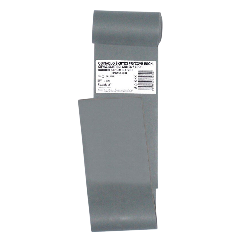 Fotografie Fixaplast obinadlo škrtící pryžové Esch. 70x6cm