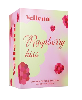 VELLENA Ženské zdraví nápoj Raspberry Kiss 30 sáčků