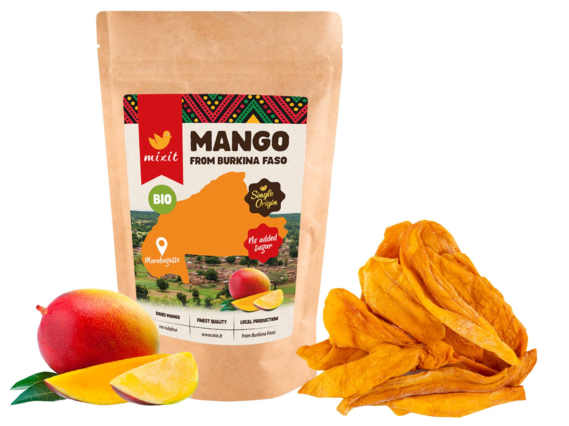 MIXIT Mango z Burkina Faso BIO 250 g