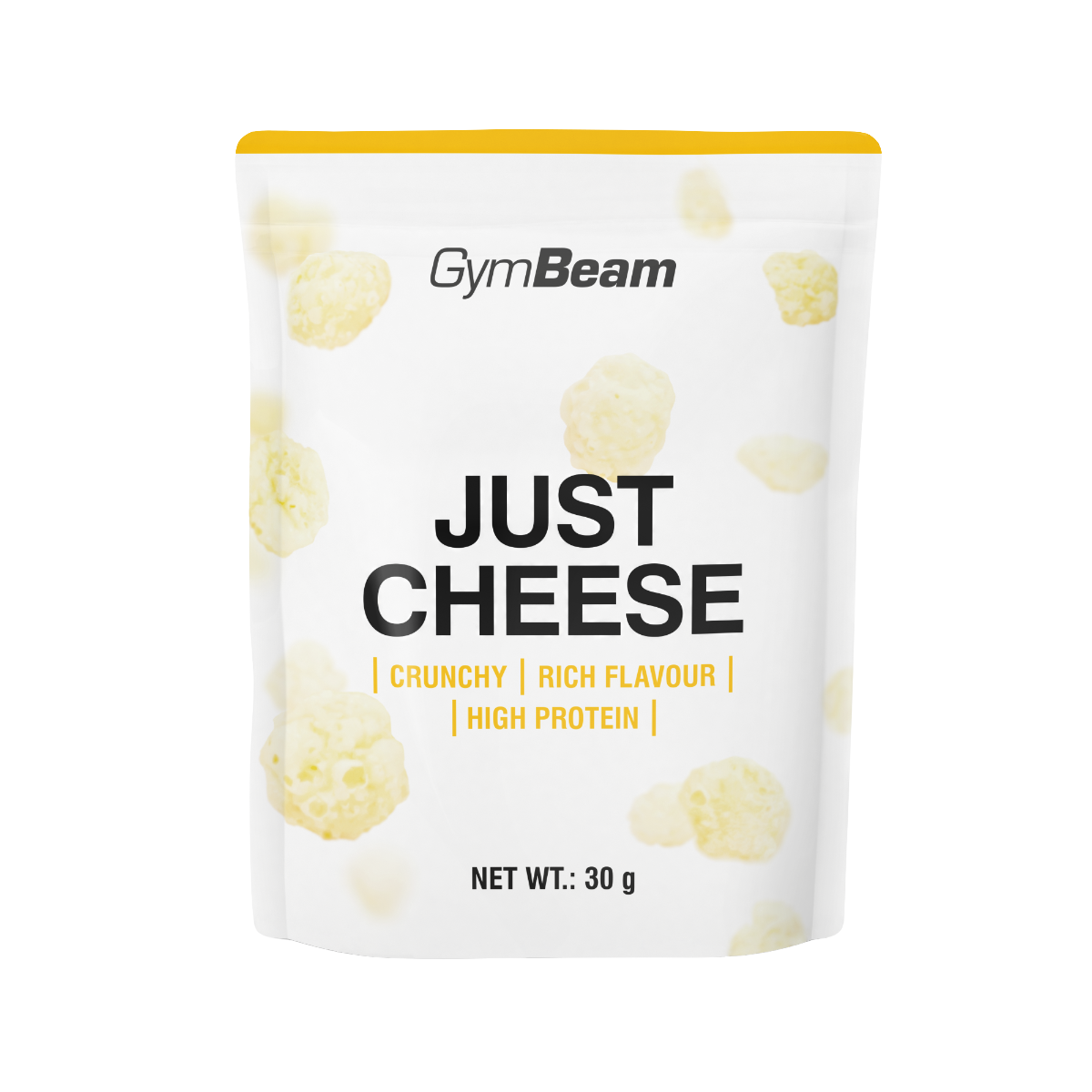Fotografie GYMBEAM Sýrový snack Just Cheese 30 g
