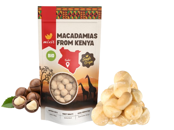 MIXIT Single Origin – BIO Makadamové ořechy z Keni 200 g
