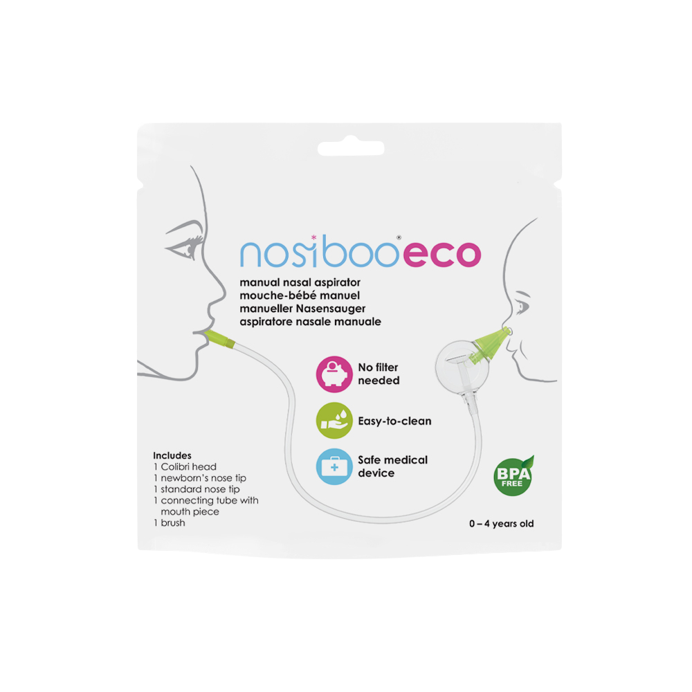 NOSIBOO Eco manuální odsávačka nosních hlenů