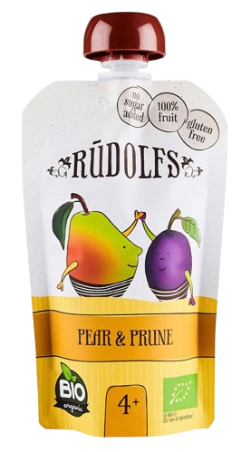 Hruška, sušená slivka