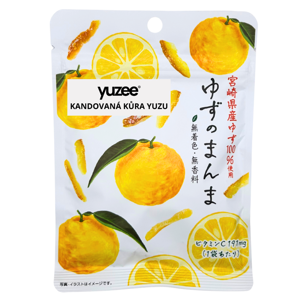 YUZEE Kandovaná kůra Yuzu 33 g