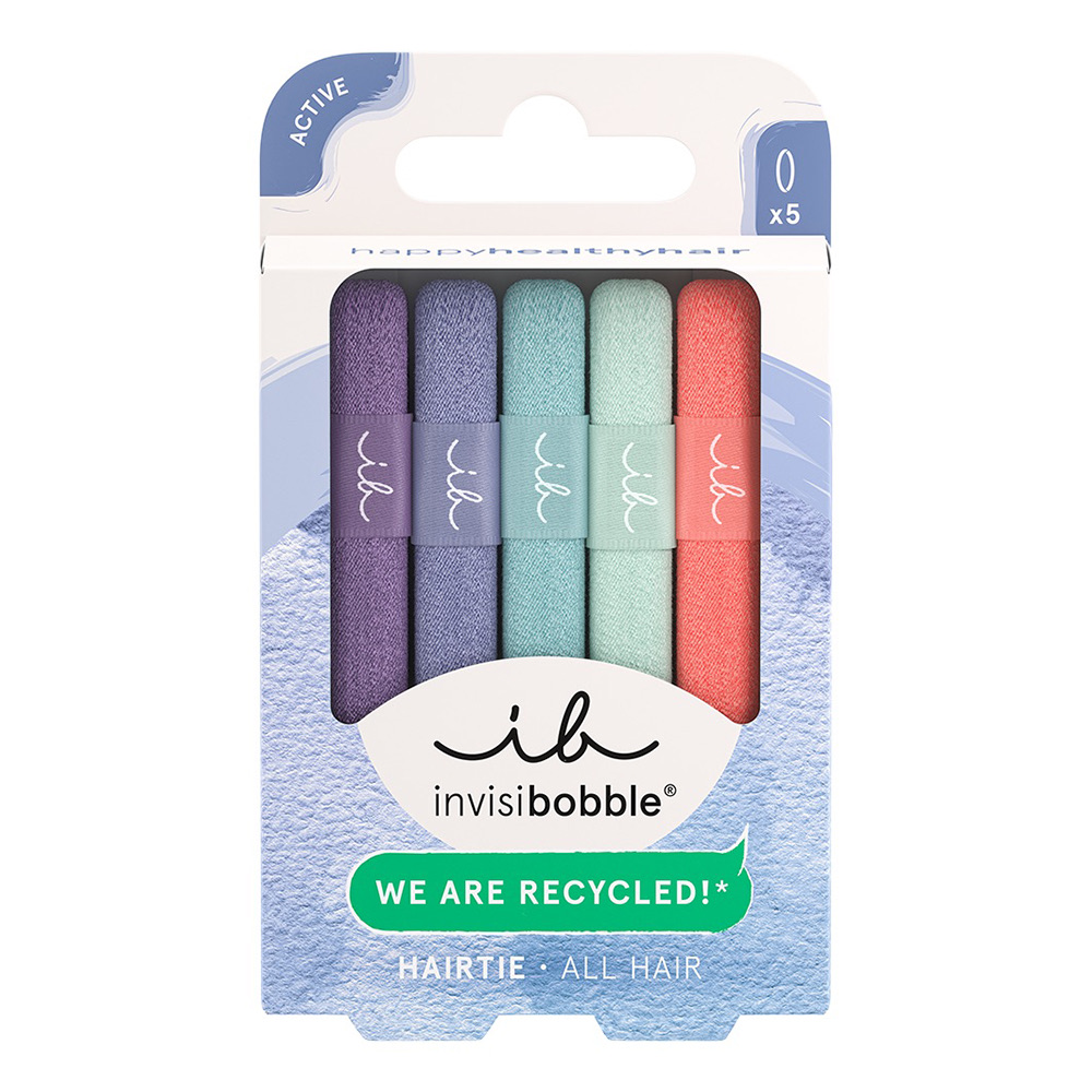 INVISIBOBBLE Hair Tie Pastel Dream pastelové látkové gumičky 5 ks