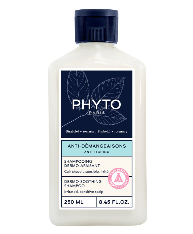 Fotografie PHYTO Zklidňující šampon proti svědění 250 ml