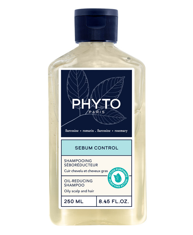 Fotografie PHYTO Šampon pro redukci tvorby kožního mazu 250 ml
