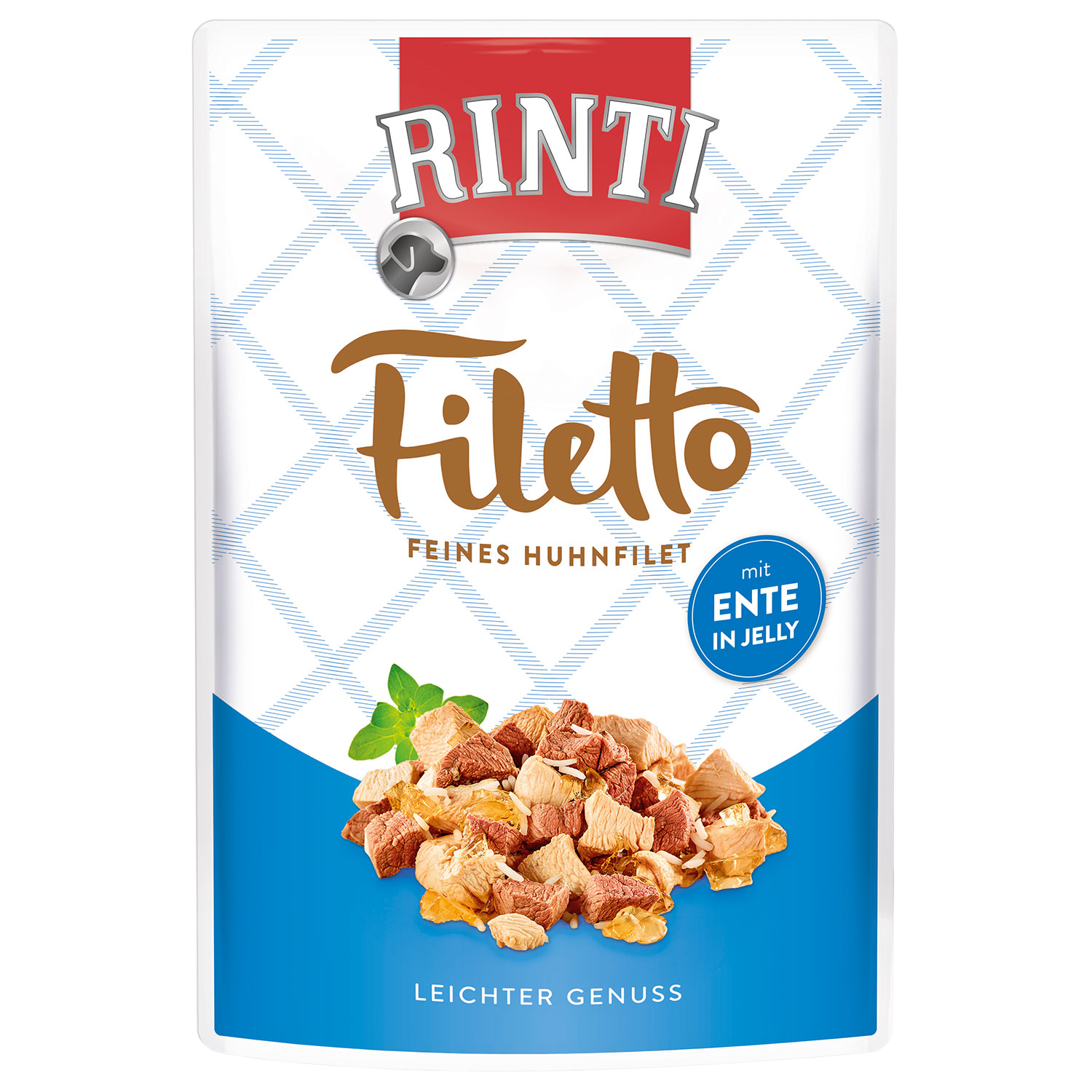 RINTI Kapsička Filetto Adult kuře a kachna v želé 100 g
