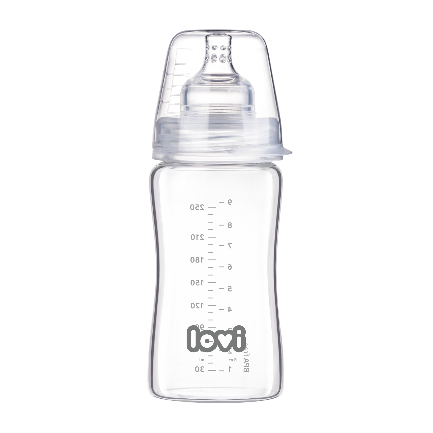 LOVI Lahev skleněná 250 ml