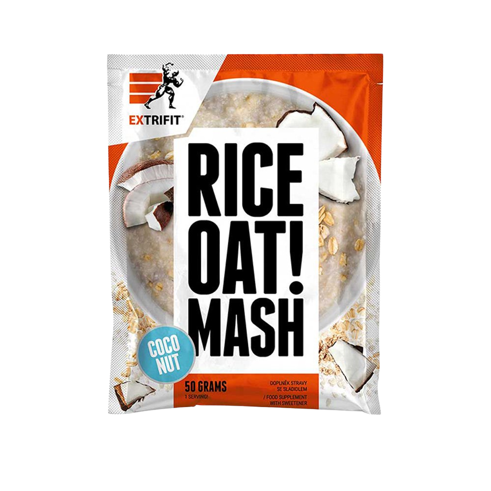 Fotografie EXTRIFIT Rice Oat Mash - kokos 50 g