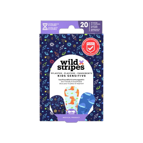 WILD STRIPES Space náplasti pro děti 20 ks