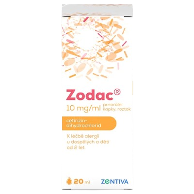 Zodac gtt.10mg/ml por.gtt.sol. II, 20 ml