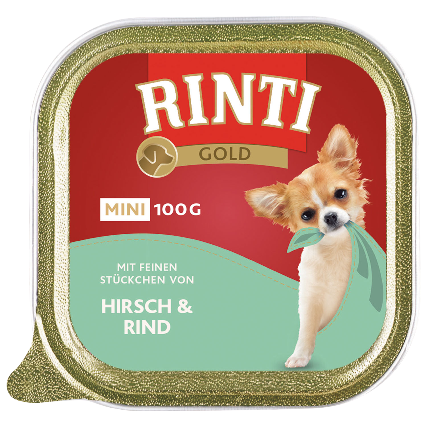 RINTI Vanička Gold Adult Mini jelen a hovězí 100 g