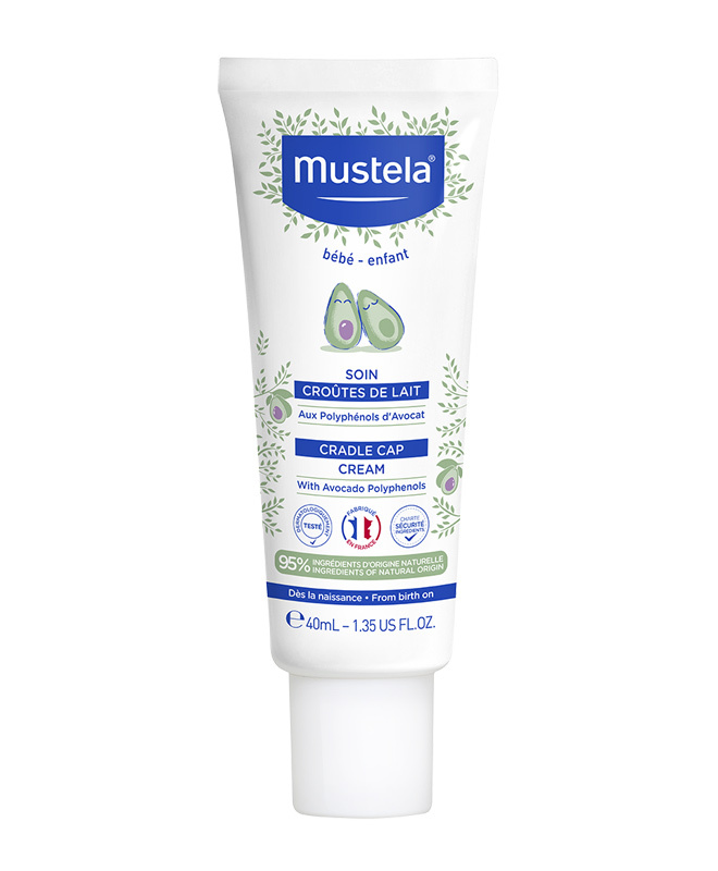 MUSTELA Krém na vlasovou pokožku proti tvorbě mléčných krust 40 ml