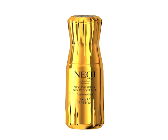 Fotografie NEQI Forbidden Finish Diamond Glass Mini pro hladké a lesklé vlasy 75 ml