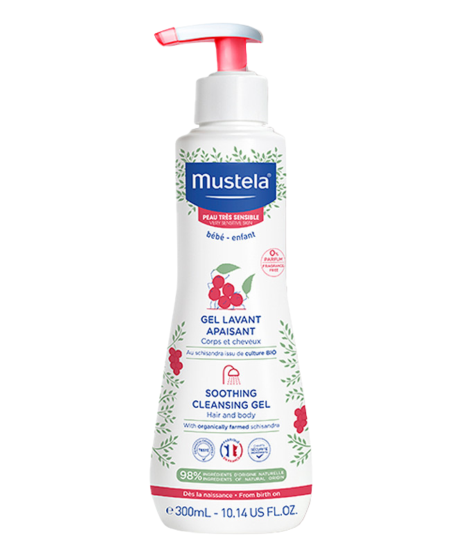 Fotografie Mustela Zklidňující čisticí gel 300 ml